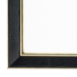 Ebony schilderijlijst van de serie CANALETTO in de kleur zwart