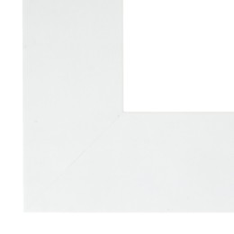 White tribeca large flat schilderijlijst van de serie TRIBECA in de kleur wit
