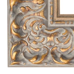 Licht goud schilderijlijst van de serie PRAGUE in de kleur goud