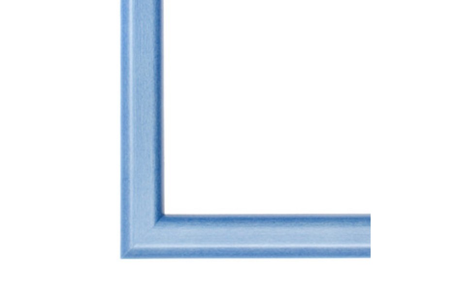 Yellow Maple schilderijlijst van de serie Aquarelle in de kleur blauw