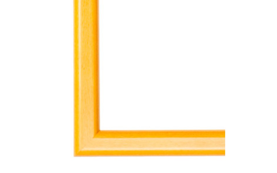 Honey Maple schilderijlijst van de serie Aquarelle in de kleur geel