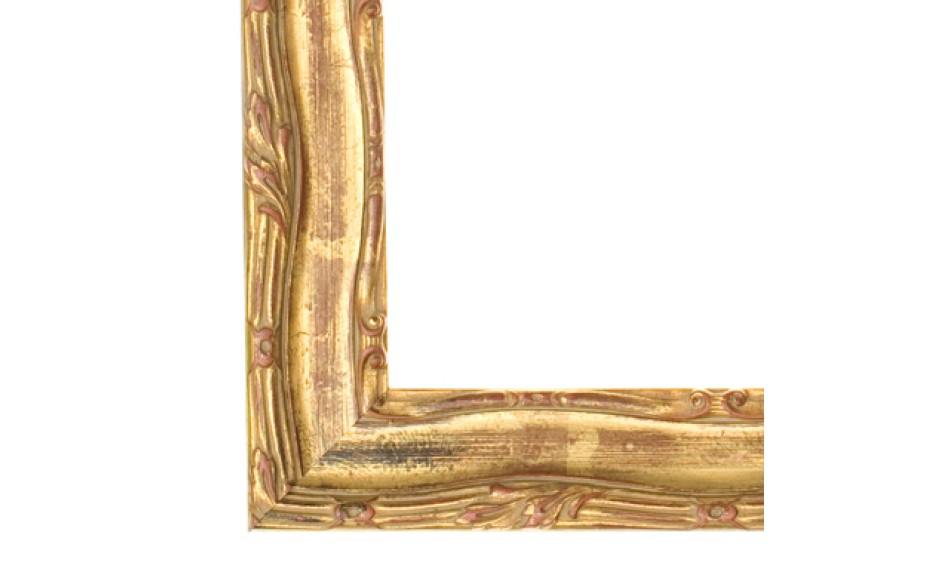 Louis XV goud smal schilderijlijst van de serie CHATEAU in de kleur goud
