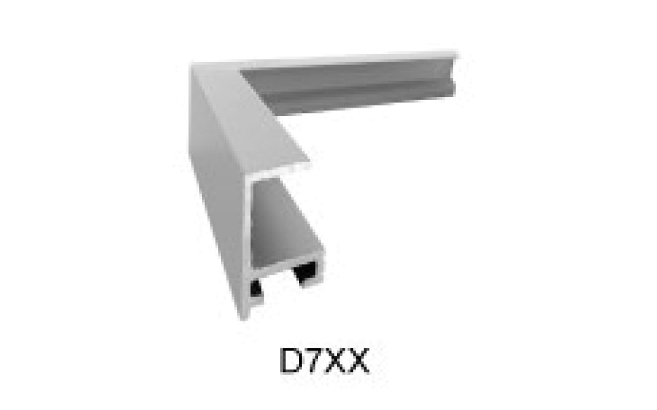 Aluminium wissellijst  Sideloaders D7XX
