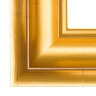 Gold schilderijlijst van de serie ACADEMIE in de kleur goud