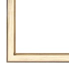 Violet op goud schilderijlijst van de serie APART in de kleur paars