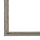 Filet  (let op! geen lijst) schilderijlijst van de serie PRAGUE in de kleur zilver
