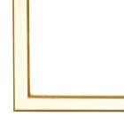 Goud geschuurd schilderijlijst van de serie nordic in de kleur goud