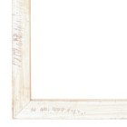 Witcreme verouderd schilderijlijst van de serie Dune in de kleur wit